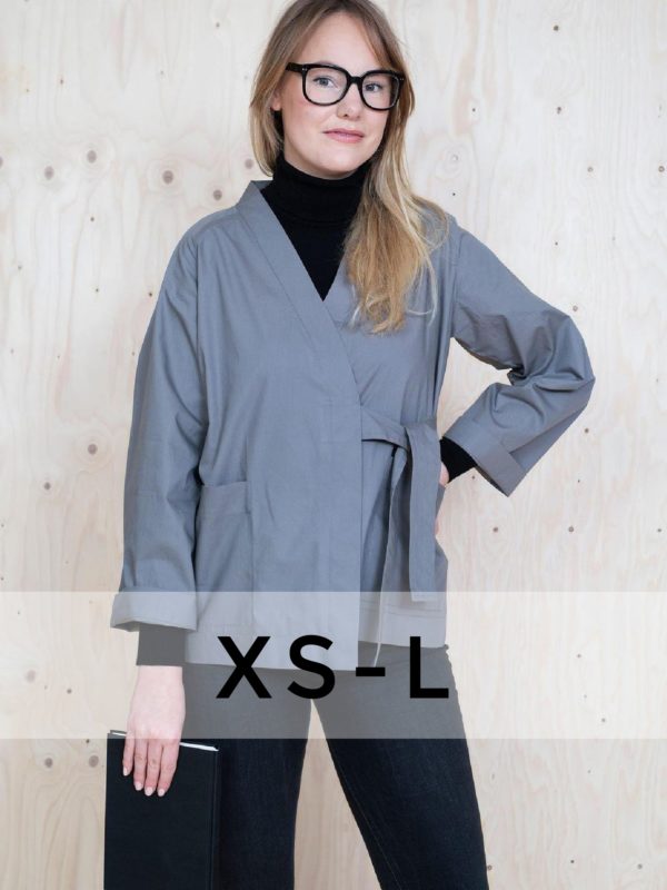 The Assembly Line Wrap Jacket XL-3XL