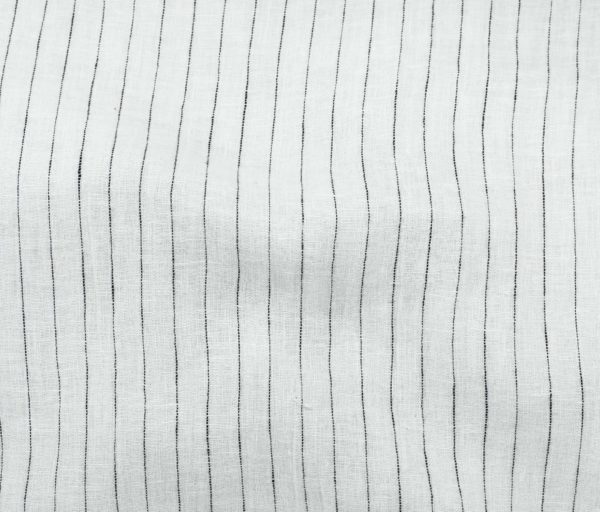 Luna Tencel/Linen Stripe - Navy/White