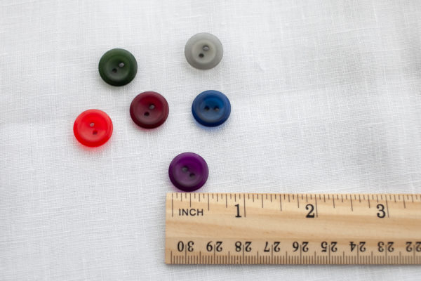 15mm Concave Buttons
