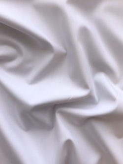 Mercerized Pima Cotton Broadcloth – White