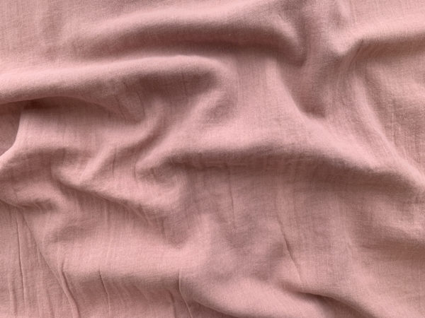 Japanese Washed Cotton Double Gauze – Mauve