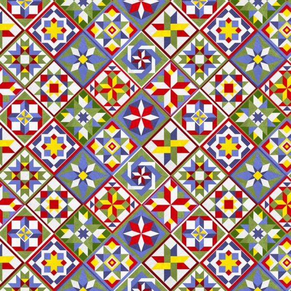 Quilting Cotton - Hen House – Quilt Design – Multi