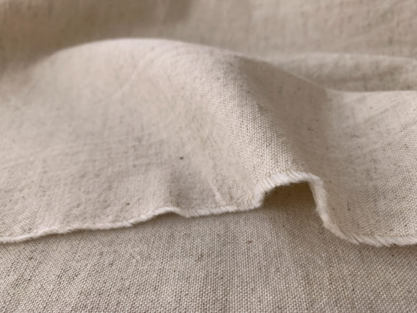 Japanese Cotton/Linen Shirting - Natural