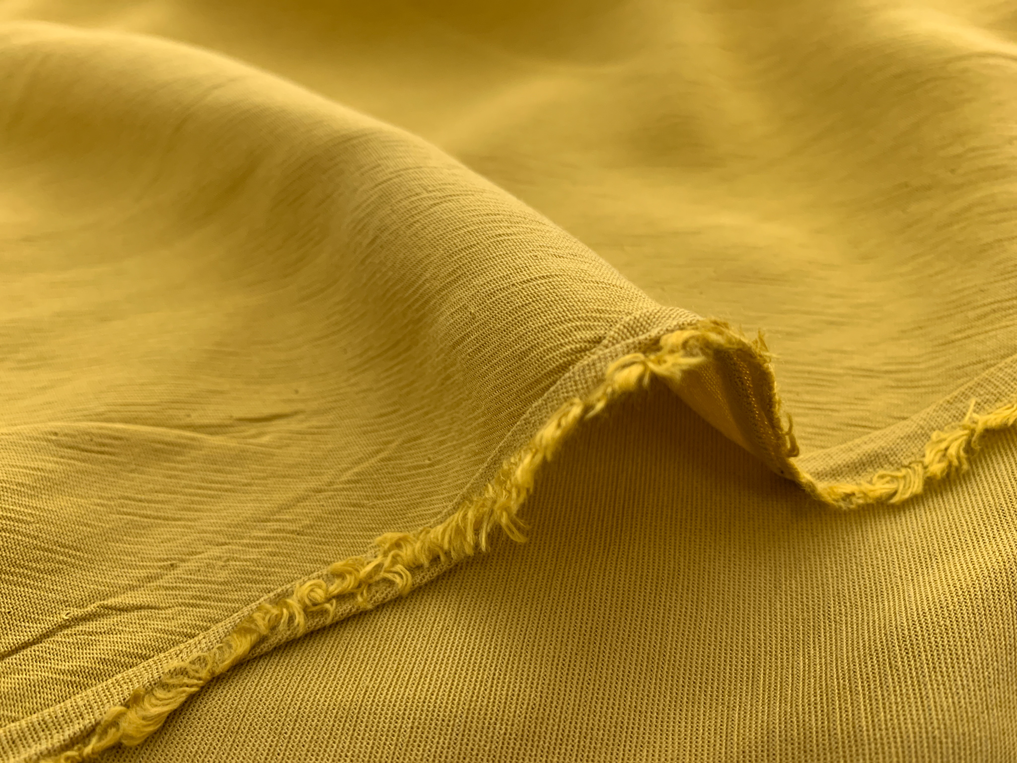 Sueded Tencel/Viscose Crepe - Citrus - Stonemountain & Daughter Fabrics