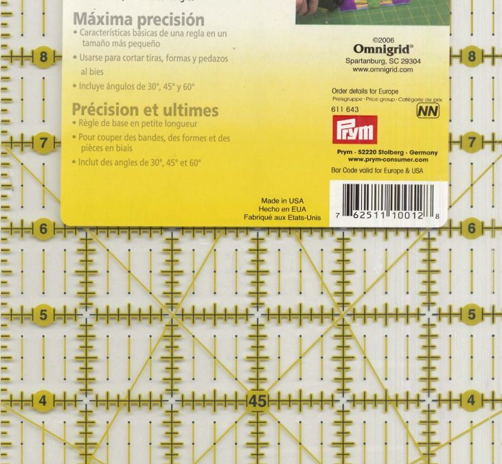 Omnigrid Ruler 6″X12″