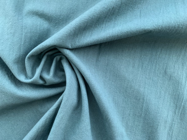 Japanese Cotton/Linen Shirting - Aqua - Stonemountain & Daughter Fabrics