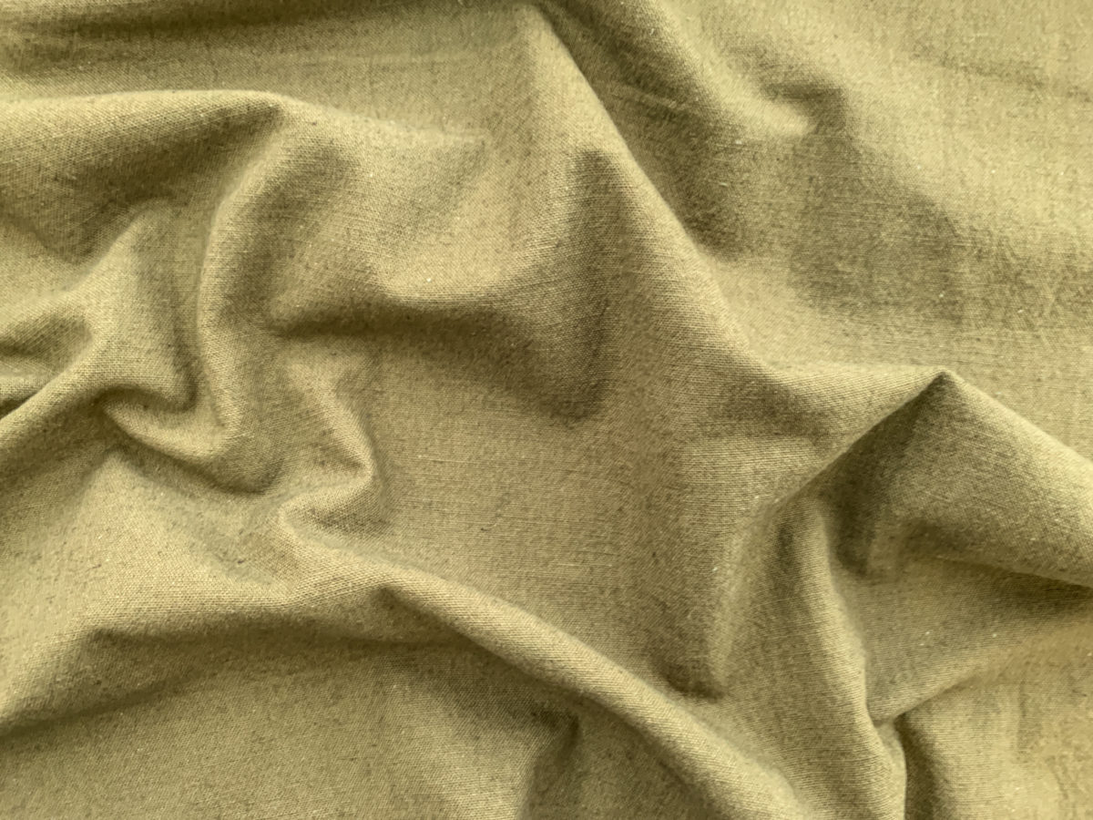 Japanese Cotton/Linen Shirting - Lichen - Stonemountain & Daughter Fabrics
