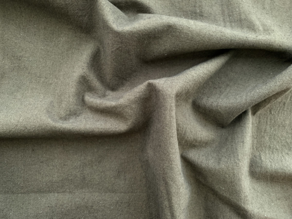 Japanese Cotton/Linen Shirting - Sage - Stonemountain & Daughter Fabrics