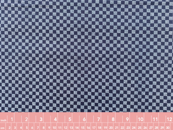 Japanese Textured Cotton - Indigo Traditional - Heiho