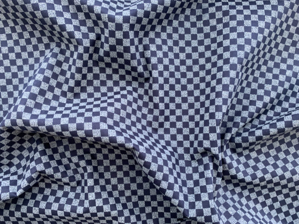 Japanese Textured Cotton - Indigo Traditional - Heiho