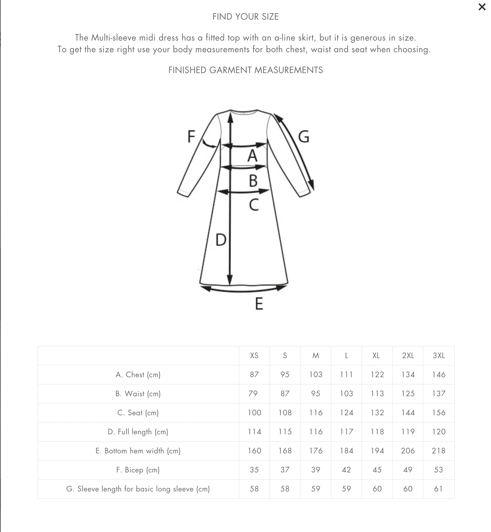 Stitch Sample :: Multi-Sleeve Midi Dress from The Assembly Line