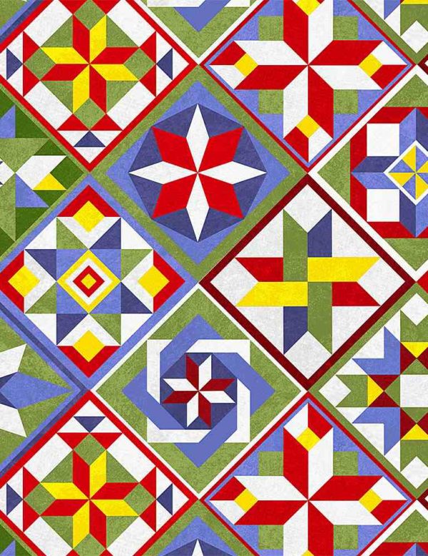 Quilting Cotton - Hen House – Quilt Design – Multi