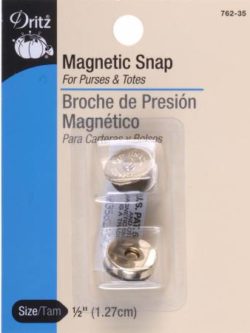 Dritz 3/4 Gold Magnetic Snaps - Magnetic Snaps - Snaps & Fasteners