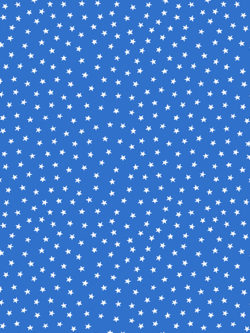 Quilting Cotton - Star Bright - White on Blue