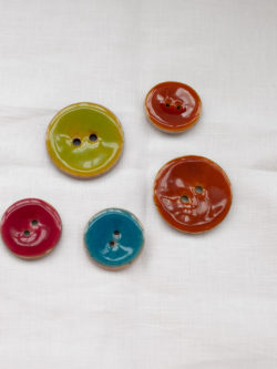 Resin Coated Coconut Buttons