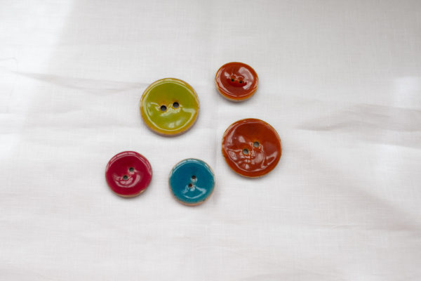 Resin Coated Coconut Buttons