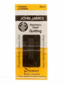 John James Quilting Needle Sz 8