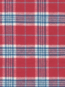 Mammoth Organic - Cotton Flannel - Crimson Plaid