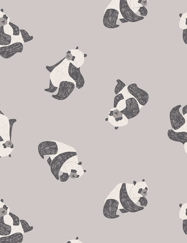 Dear Stella - Cotton Flannel - Pandas