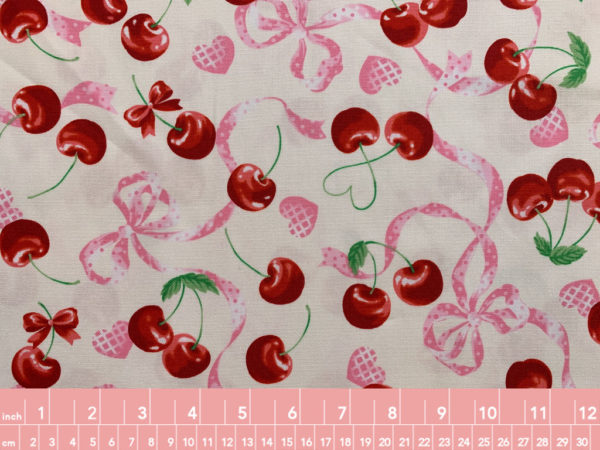 Japanese Cotton Oxford - Cherries