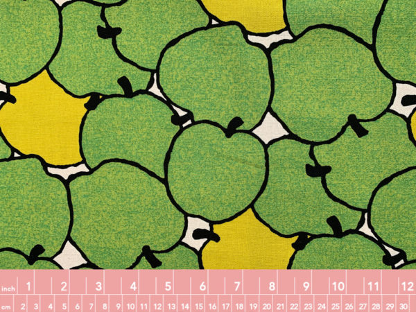 Japanese Cotton/Linen Canvas - Granny Smith