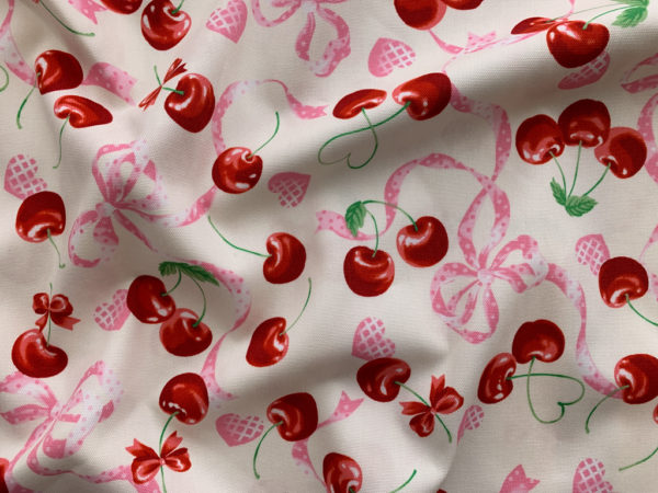 Japanese Cotton Oxford - Cherries