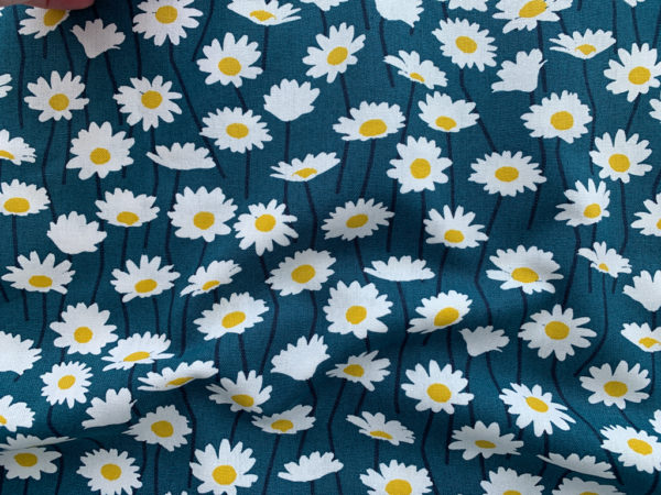 Koizumi - Linen/Cotton Shirting - Daisies - Yellow