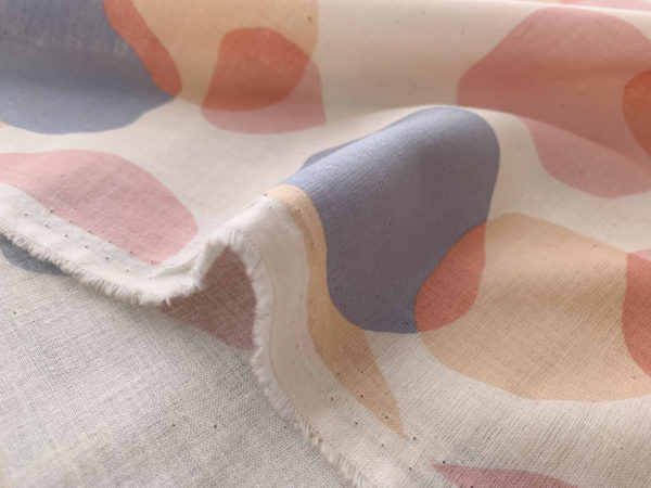 Kokka - Cotton Lawn - Overlapping Dot - Pastel