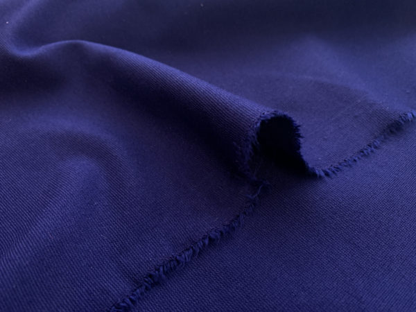 Heavy Rayon/Nylon/Spandex Ponte - Blueberry