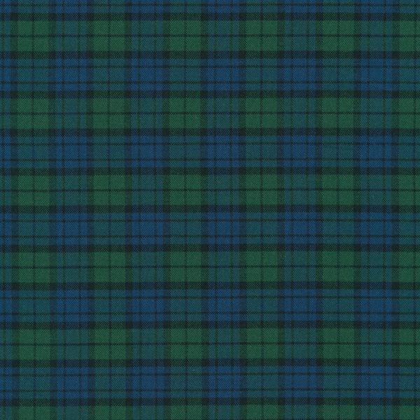 Brushed Organic Cotton Shirting - Tartan Plaid - Hunter