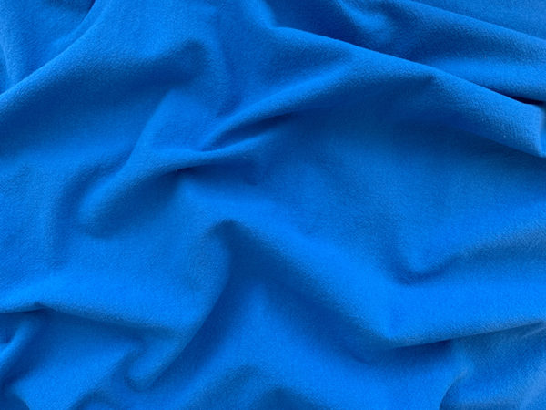 Sandwashed Cotton Poplin - Sapphire