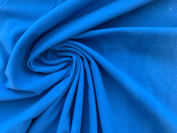 Sandwashed Cotton Poplin - Sapphire