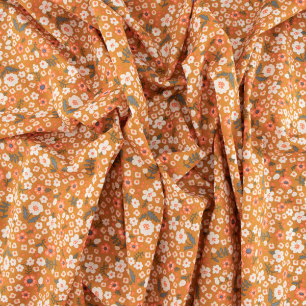 Birch - Organic Cotton Lawn - Bella Petite - Caramel