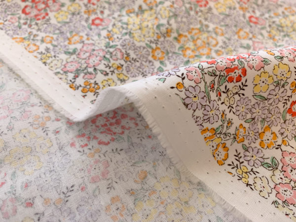 Japanese Cotton Shirting - Spring Blossoms