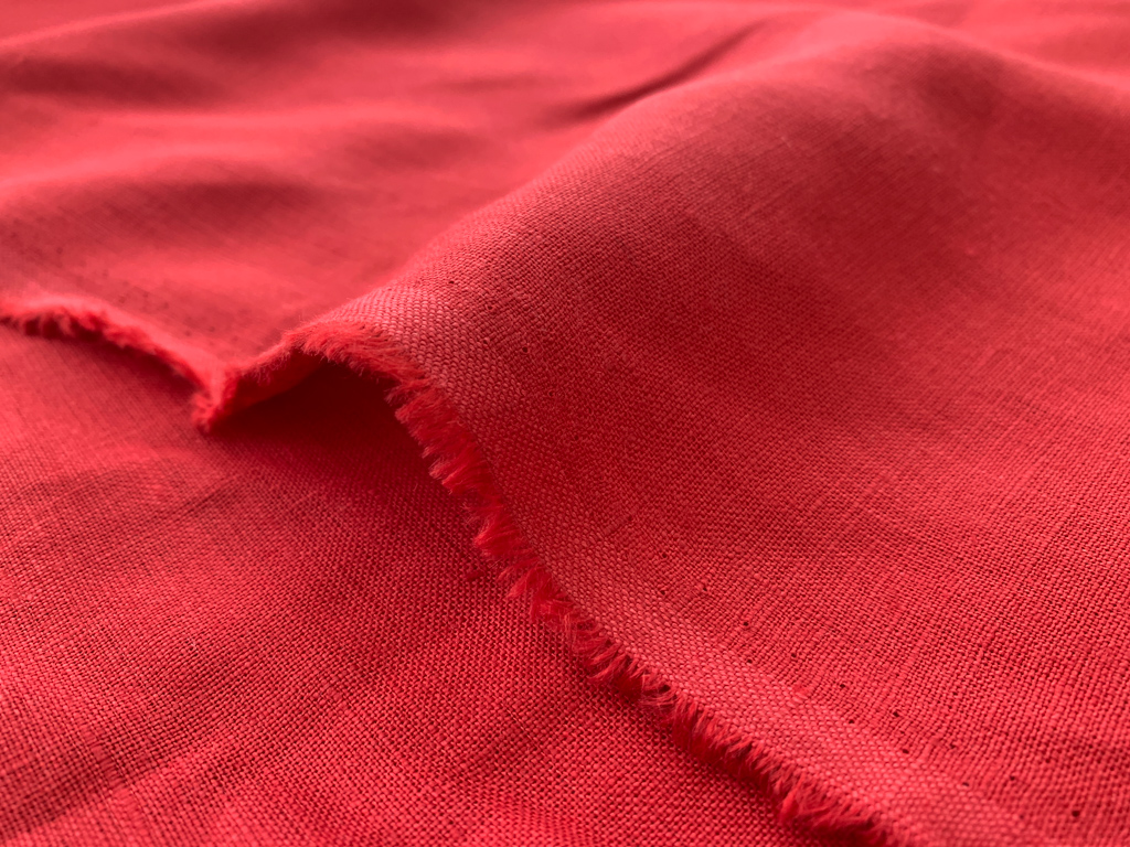 Monaco Linen - Paprika - Stonemountain & Daughter Fabrics