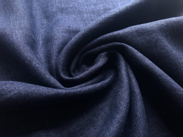 Japanese Linen/Cotton Double Gauze - Indigo