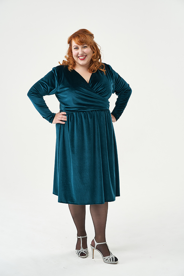 The Assembly Line Multi-Sleeve Midi Dress XL-3XL