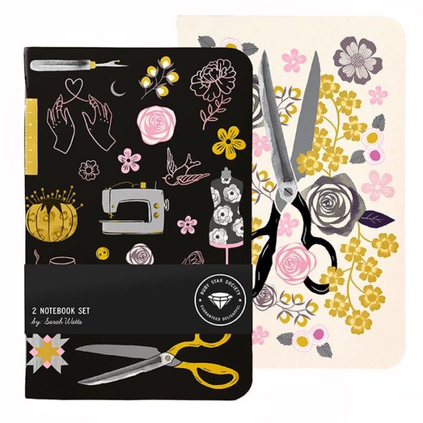 Ruby Star Society – Sewing Things – Notebook (Set of Two)