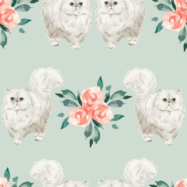 Fluffy Cats – Mint