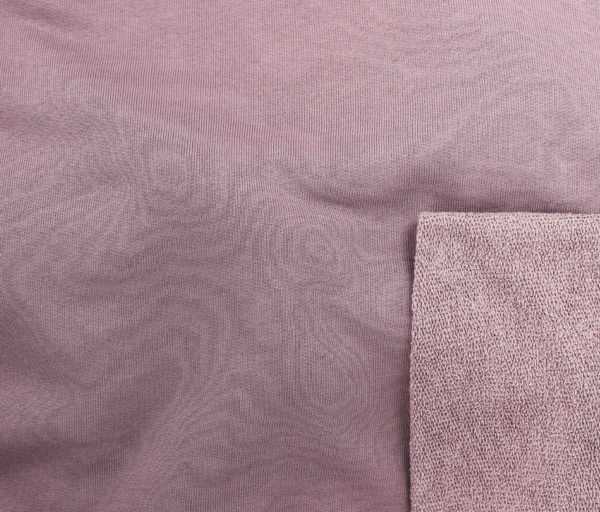 Organic Cotton/Tencel Terry - Dusty Pink