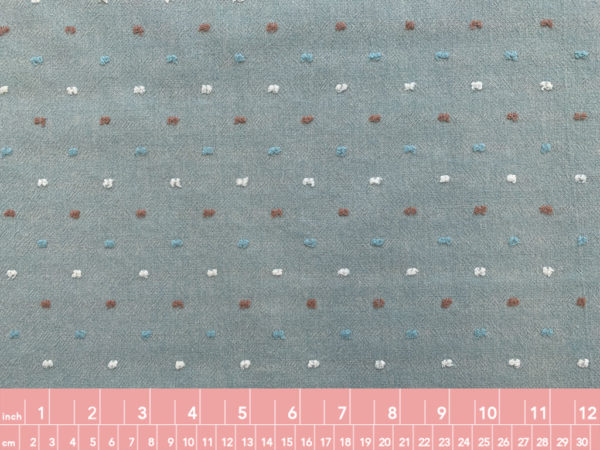 Japanese Cotton Clip Dot - Sky