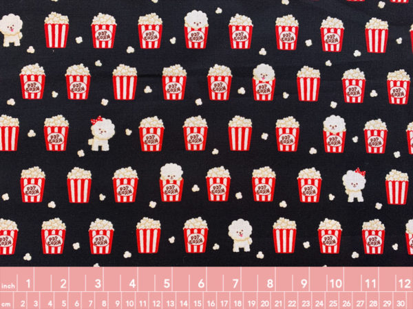 Japanese Cotton Sheeting - Bichon Popcorn