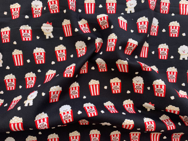 Japanese Cotton Sheeting - Bichon Popcorn