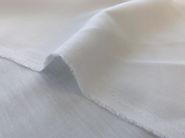 Japanese Cotton - FluTect Broadcloth - White