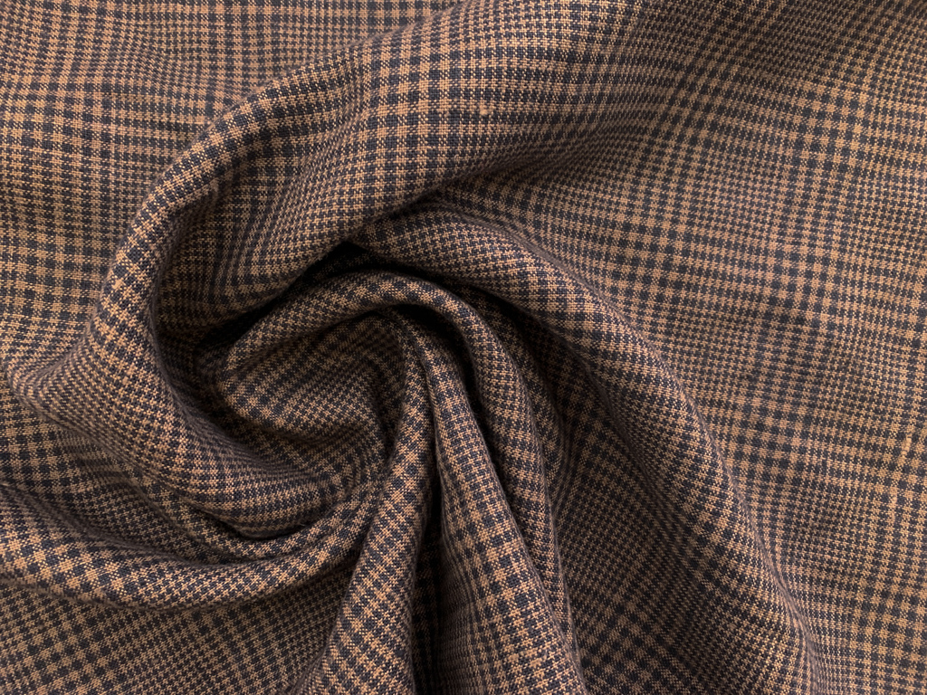 Yarn Dyed Linen Grandpa Plaid Stonemountain & Daughter Fabrics