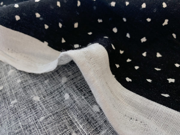 Printed Linen - Scattered Speckles