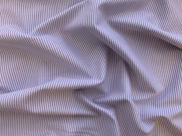 Oxford - Yarn Dye Cotton Stripe - Grape