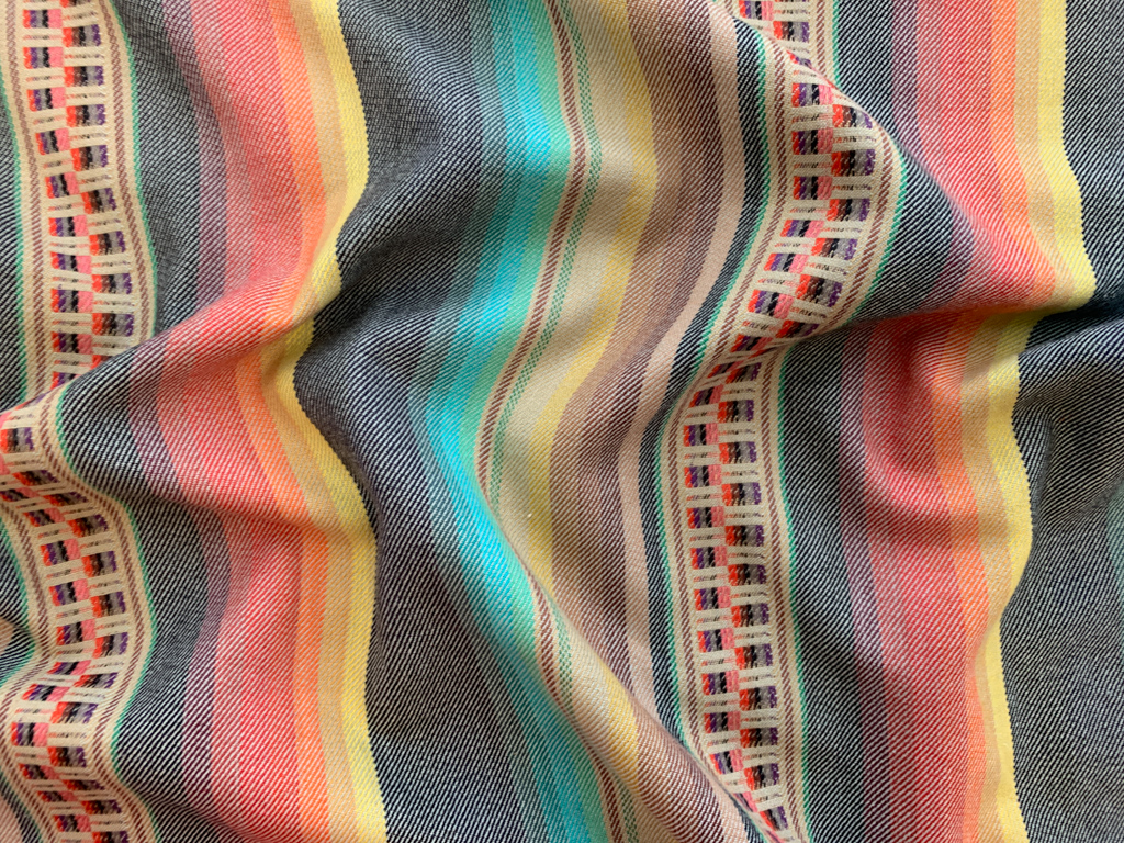 Santa Fe Yarn Dyed Stripe Cotton Sunrise Stonemountain & Daughter