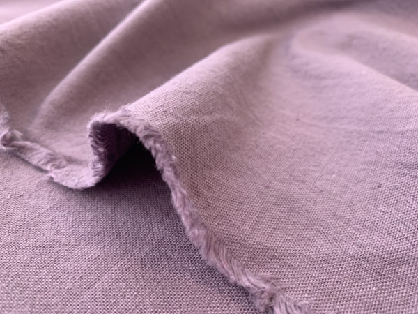 Japanese Cotton/Linen Shirting - Lavender