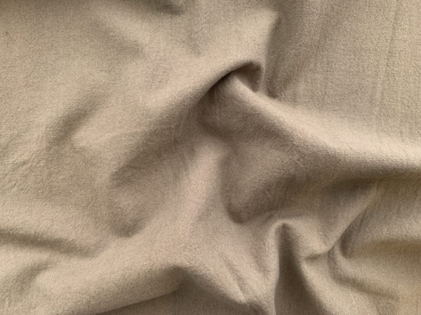 Japanese Cotton/Linen Shirting - Sand